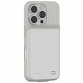 Coque Batterie iPhone 16 Pro - 7000mAh - Blanche