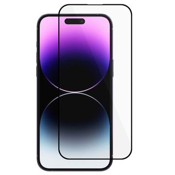 Protecteur d’Écran iPhone 16 Pro en Verre Trempé Full Cover - Bord Noir