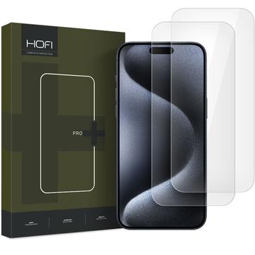 Protecteur d’Écran iPhone 16 Pro en Verre Trempé - Hofi Premium Pro+ - 2 Pièces