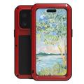 Coque Hybride iPhone 16 Pro Love Mei Powerful - Rouge