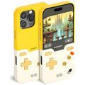 Coque iPhone 16 Pro Max BitmoLab GameBaby - Jaune