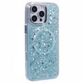 Coque époxy à paillettes iPhone 16 Pro Max MagSafe-Compatible