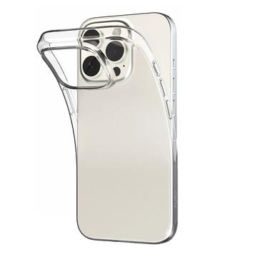 Coque TPU iPhone 16 Pro Max Puro 0.3 Nude - Transparente