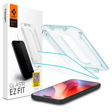 Protecteur d\'Écran iPhone 16 Pro Max Spigen Glas.tR Ez Fit - 2 Pièces