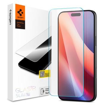 Protecteur d\'Écran iPhone 16 Pro Max en Verre Trempé Spigen Glas.tR Slim