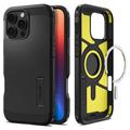 Coque iPhone 16 Pro Max Spigen Tough Armor Mag - Noire