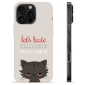 Coque iPhone 16 Pro Max en TPU - Chat en Colère