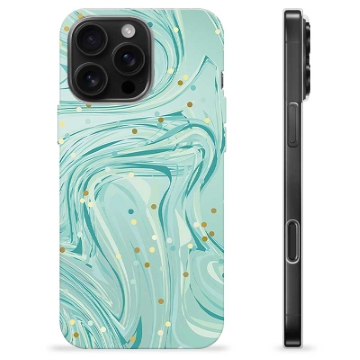 Coque iPhone 16 Pro Max en TPU - Menthe Verte