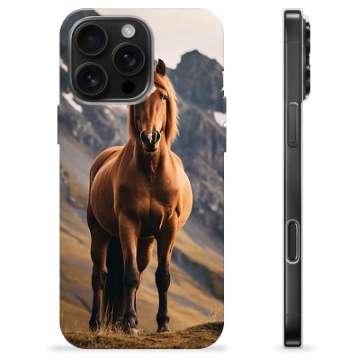 Coque iPhone 16 Pro Max en TPU - Cheval