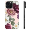 Coque iPhone 16 Pro Max en TPU - Fleurs Romantiques