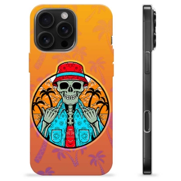 Coque iPhone 16 Pro Max en TPU - Été Squelette