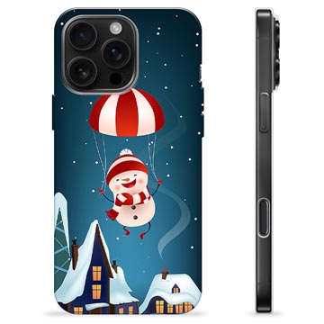 Coque iPhone 16 Pro Max en TPU - Bonhomme de Neige