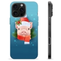 Coque iPhone 16 Pro Max en TPU - Cochonnet d'Hiver