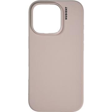 Coque iPhone 16 Pro en Silicone Nudient Base - Beige