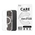 Coque iPhone 16 Pro PanzerGlass Care Star Lit - Compatible MagSafe - Blanc