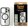 Coque iPhone 16 Pro PanzerGlass HardCase compatible MagSafe - Noir / Transparent