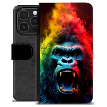 Étui Portefeuille Premium iPhone 16 Pro - Gorille