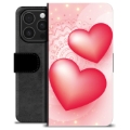 Étui Portefeuille Premium iPhone 16 Pro - Love