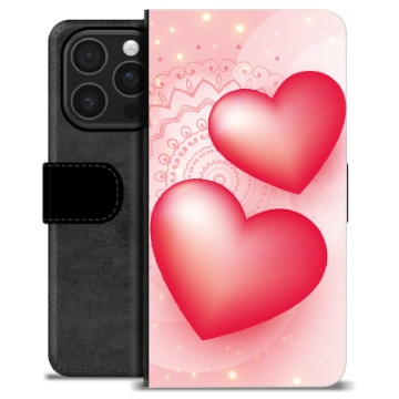 Étui Portefeuille Premium iPhone 16 Pro - Love