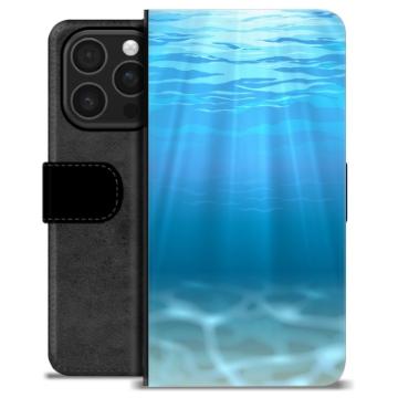 Étui Portefeuille Premium iPhone 16 Pro - Mer