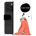 Étui Portefeuille Premium iPhone 16 Pro - Slow Down