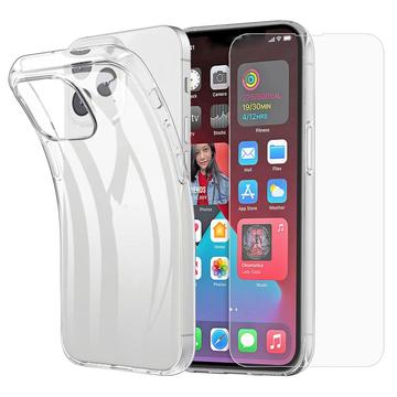 Coque iPhone 16 Pro en TPU avec Protecteur d’Écran Saii 2-en-1