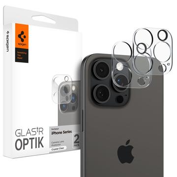 Protecteur d\'Objectif iPhone 16 Pro/16 Pro Max Spigen Optik.tR - Clair