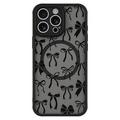 Coque iPhone 16 Pro magnétique protectrice et élégante - Arcs noirs
