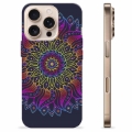 Coque iPhone 16 Pro en TPU - Mandala Coloré