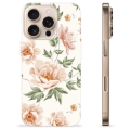 Coque iPhone 16 Pro en TPU - Motif Floral