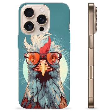 Coque iPhone 16 Pro en TPU - Poule