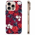 Coque iPhone 16 Pro en TPU - Fleurs Vintage