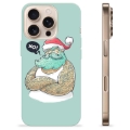 Coque iPhone 16 Pro en TPU - Père Noël Moderne