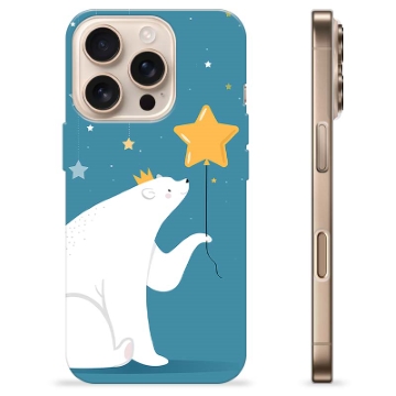 Coque iPhone 16 Pro en TPU - Ours Polaire