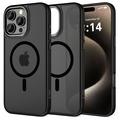 Coque iPhone 16 Pro Tech-Protect MagEdge - Compatible MagSafe - Noir mat / Gunmetal