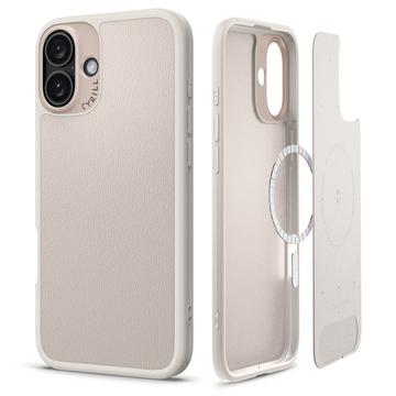 Coque iPhone 16 Hybride Spigen Cyrill Kajuk Mag - Crème