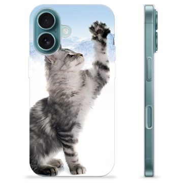 Coque iPhone 16 en TPU - Chat