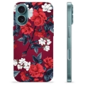 Coque iPhone 16 en TPU - Fleurs Vintage