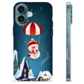 Coque iPhone 16 en TPU - Bonhomme de Neige