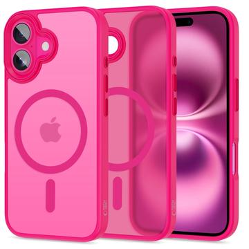 Coque iPhone 16 Tech-Protect Magmat - Compatible MagSafe - Rose flamboyant