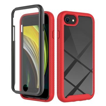 Coque iPhone 16e - Série 360 Protection - Rouge / Claire