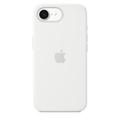 Coque iPhone 16e en Silicone Apple MD3P4ZM/A - Blanche