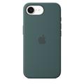 Coque iPhone 16e en Silicone Apple MD3X4ZM/A - Lac vert