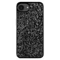 Coque hybride iPhone 16e/17e Texture forgée - Argente