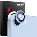 Kit de protection de l'objectif de l'appareil photo iPhone 16e Northjo - Bleu