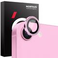 Kit de protection de l'objectif de l'appareil photo iPhone 16e Northjo - Rose