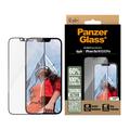 Protecteur d'Écran iPhone 16e/14/13/13 Pro PanzerGlass Ultra-Wide Fit EasyAligner - Bord Noir