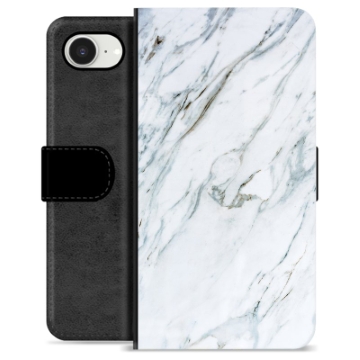 Étui Portefeuille Premium iPhone 16e - Marbre