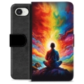 Étui Portefeuille Premium iPhone 16e - Méditation