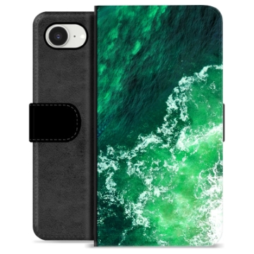Étui Portefeuille Premium iPhone 16e - Vagues